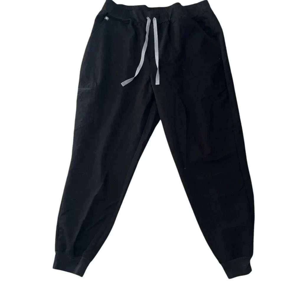 Figs Black Joggers